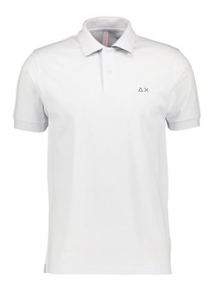 Sun68 Witte polo met korte mouwen Sun 68