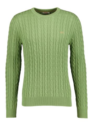 Groene kabeltrui Sun 68