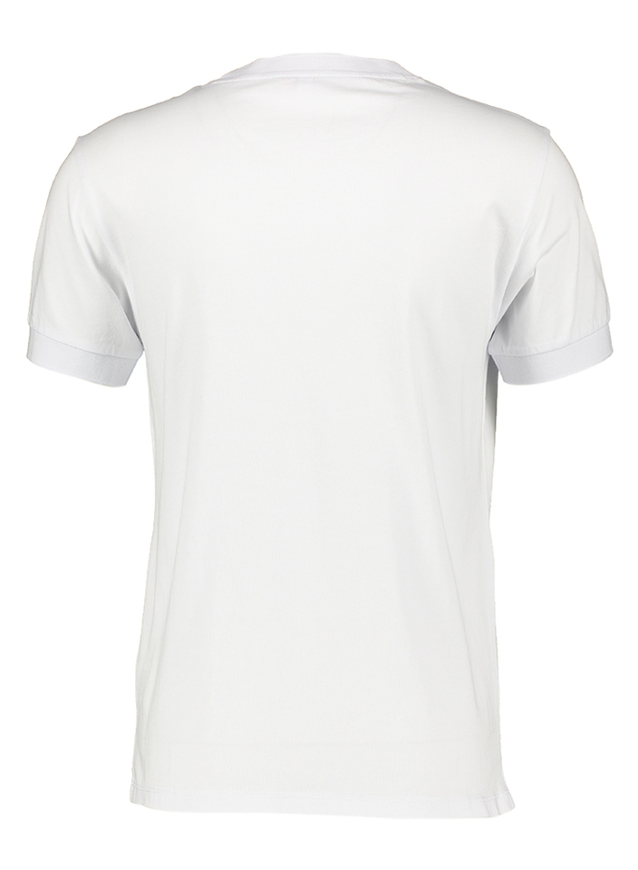 Witte t-shirt met borstzak Sun 68