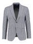 Blauw ecru geruite blazer Manuel Ritz 
