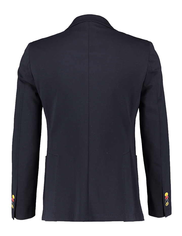 Donkerblauwe kostuum blazer Manuel Ritz