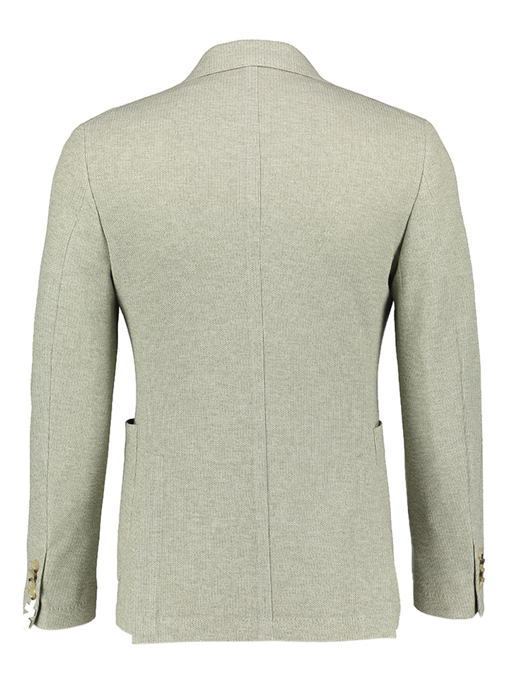 Grijsgroene blazer met knopen Manuel Ritz