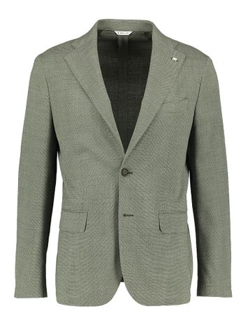 Groene blazer met structuur Manuel Ritz 