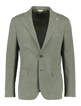 Manuel Ritz Groene blazer met structuur
