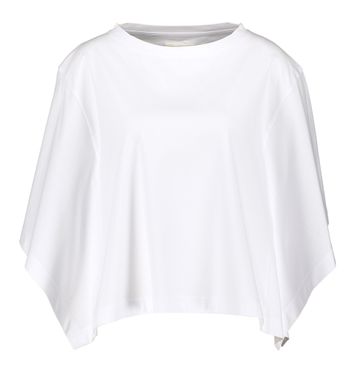 Witte oversized t-shirt Psophia 