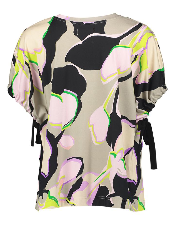 Multicolor katoenen t-shirt in print Psophia