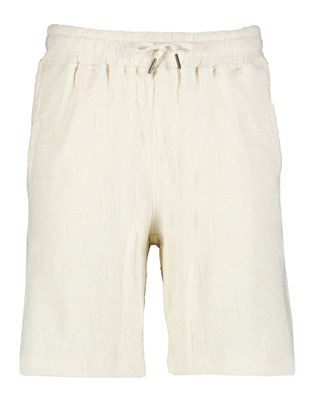 Dstrezzed Gebroken witte short in badstof Logan