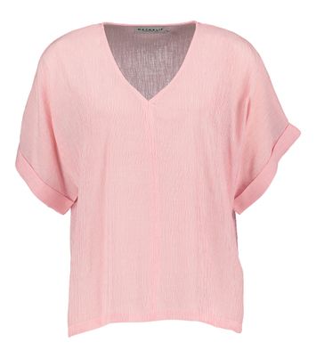 Roze bloes met structuur Faro Nathalie Vleeschouwer 