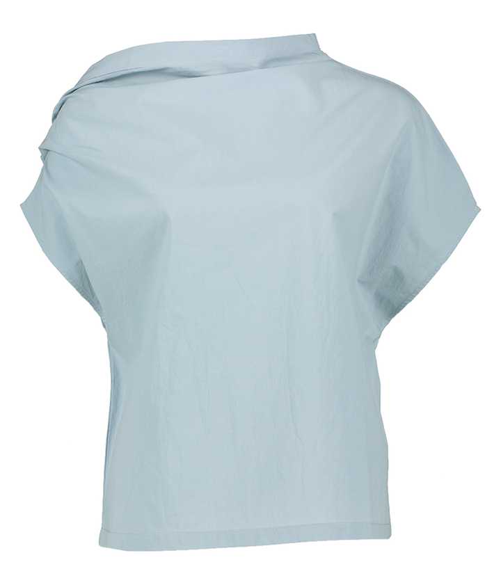 Blauwe T-shirt Feline Nathalie Vleeschouwer