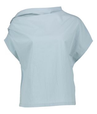 Nathalie Vleeschouwer Blauwe T-shirt Feline