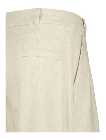 Greige katoenen broek Cezar Nathalie Vleeschouwer