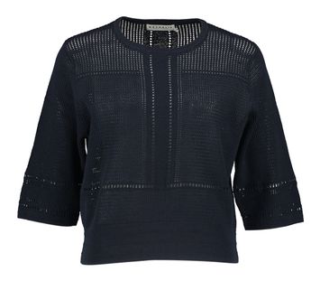 Blauwe trui met ronde hals Opava Nathalie Vleeschouwer 