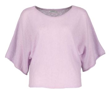 Lila trui met boothals in alpaca Abeno Nathalie Vleeschouwer 