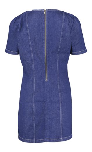 Bauwe jeansjurk met strikken Amali Baum Und Pferdgarten 