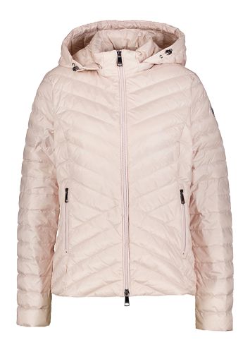 Lichtroze jas met kap Toscana Jott
