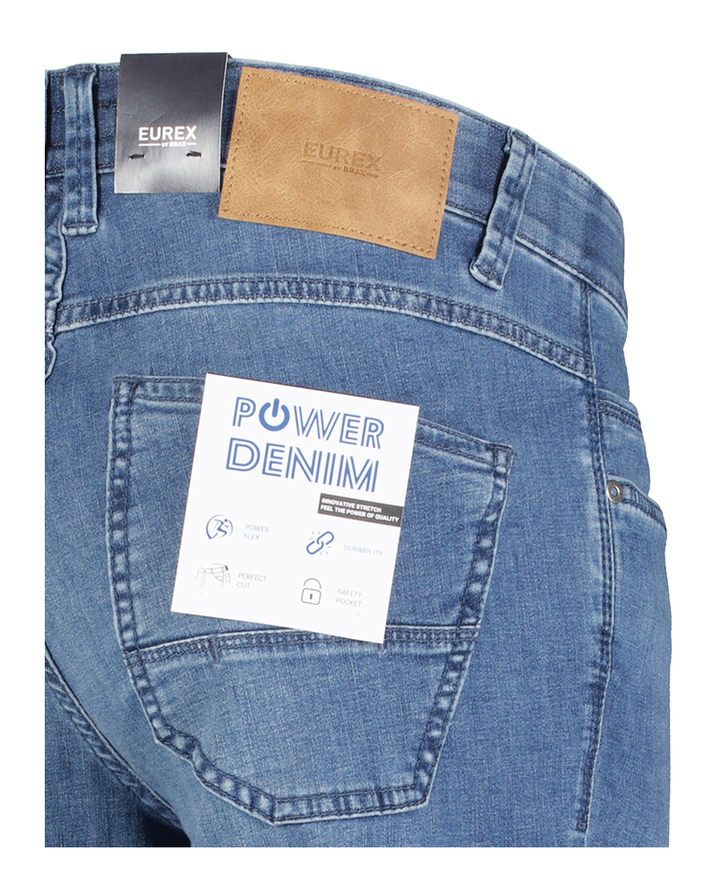 Blauwe regular jeans Brax