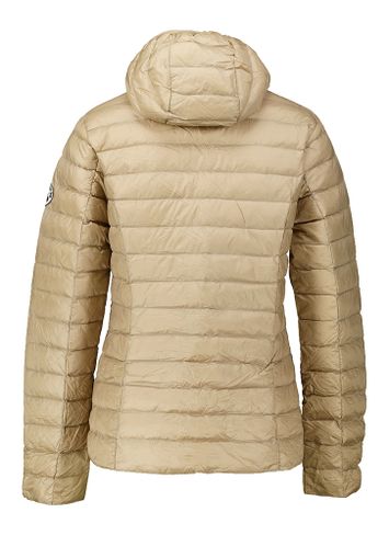 Beige padded jas met kap Cloe Jott