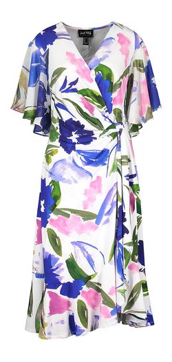 Halflange jurk in bloemenprint Joseph Ribkoff