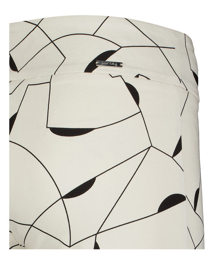 Beige broek met print Joseph Ribkoff