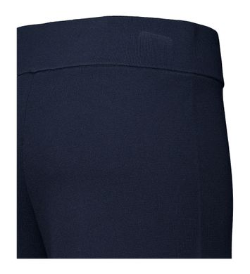 Donkerblauwe losvallende broek met witte strepen aan de onderkant Joseph Ribkoff