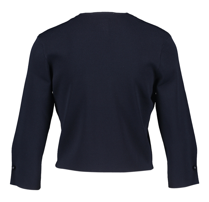 Ecru cropped bollero met driekwartmouwen Joseph Ribkoff