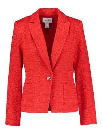 Roze geklede blazer met structuur Joseph Ribkoff