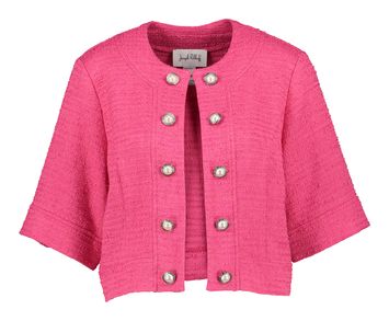 Fushia korte blazer met sierlijke knopen Joseph Ribkoff