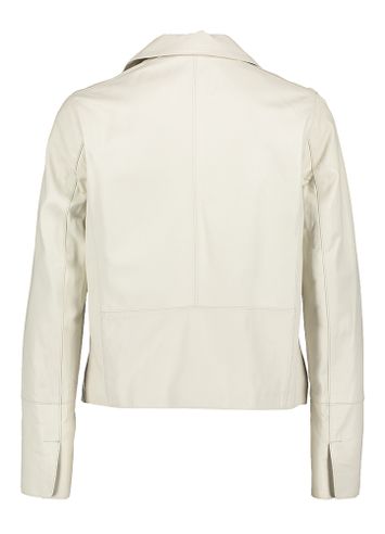 Beige vest in leather look Lexia Oakwood 