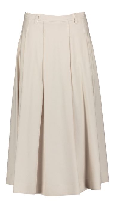 Ecru plooirok Seventy