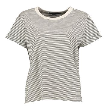 Wit met blauw gestreepte t-shirt Seventy
