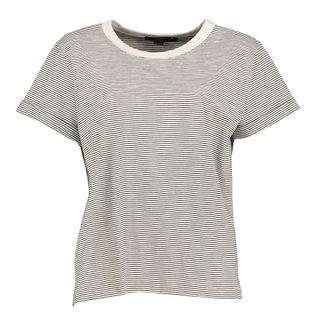 Seventy Wit met blauw gestreepte t-shirt