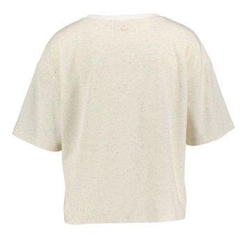 Ecru gespikkelde t-shirt  Nuhuby Numph 