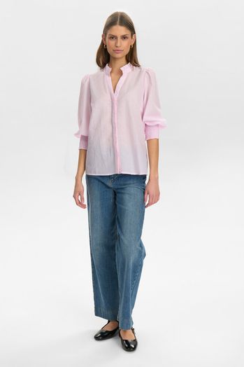 Gestreepte blouse Nujane Numph