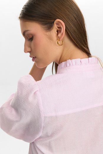 Gestreepte blouse Nujane Numph