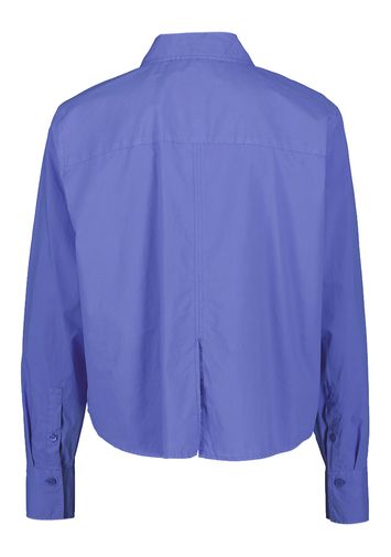 Kobalt blauwe katoenen bleos met logo Riani 