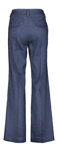 Blauwe geklede broek in jeanslook Riani