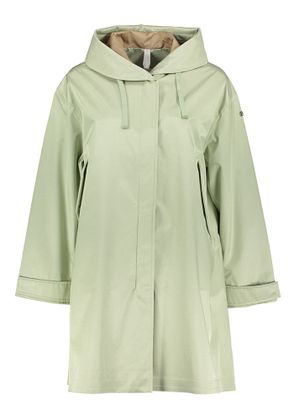 Duno Lichtgroene outdoor jas met kap Anita Sorrento