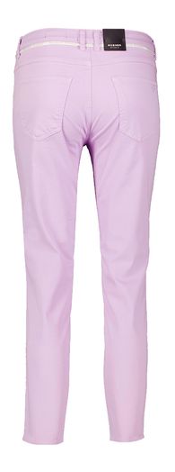 Lila slim fit mid waist broek Alissa Slim Rosner 