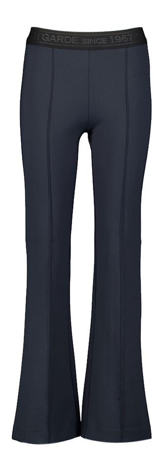 Blauwe comfortabele broek met elastiek Aliisa Flaired Rosner 