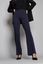 Blauwe comfortabele broek met elastiek Aliisa Flaired Rosner 