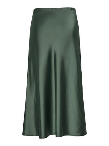 Groene halflange rok Yaspella Y.A.S