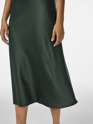 Groene halflange rok Yaspella Y.A.S
