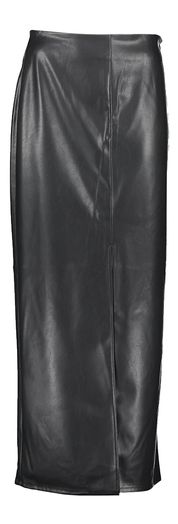 Zwarte leater look rok Vidagmar Vila
