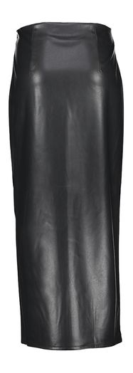 Zwarte leater look rok Vidagmar Vila