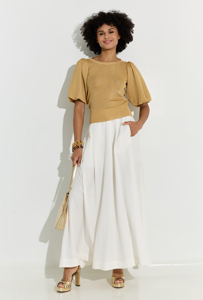 Witte lange rok Nea Kocca