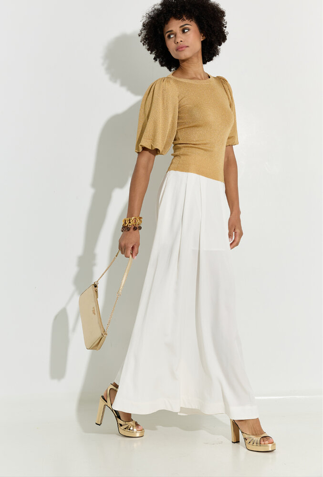 Witte lange rok Nea Kocca