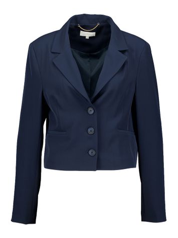 Donkerblauwe korte blazer Grady Kocca