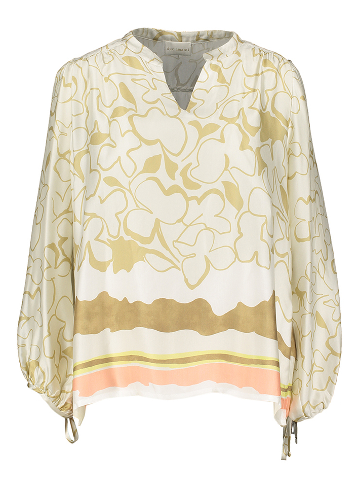 Ecru bloes met beige bloes Lissa Due Amanti 