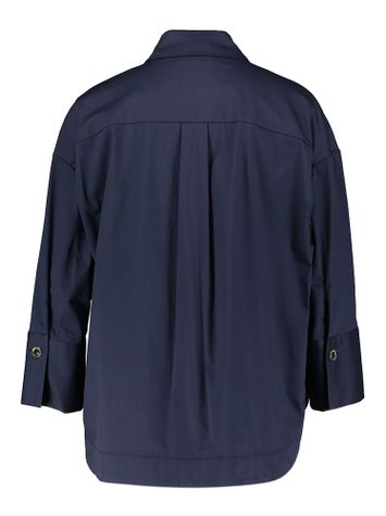 Donkerblauwe vest April Due Amanti