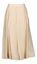 Beige halflange rok Kenya Due Amanti